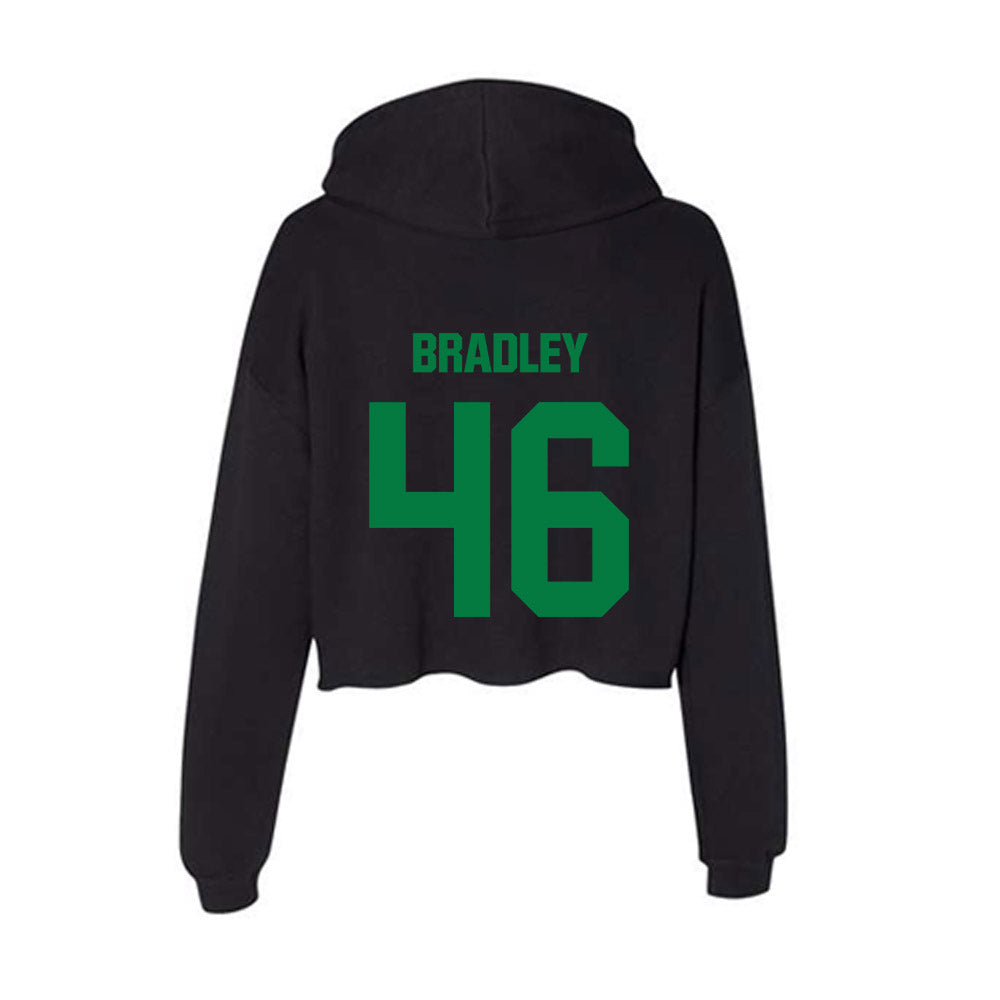 North Texas - NCAA Football : Keelene Bradley - Women's Crop Fleece Hoodie-1