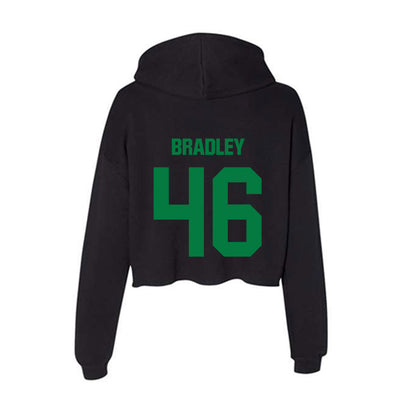 North Texas - NCAA Football : Keelene Bradley - Women's Crop Fleece Hoodie-1
