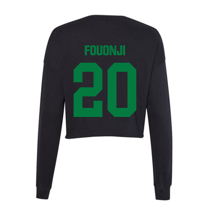 North Texas - NCAA Women's Volleyball : Loredana Fouonji - Women's Cropped Crew Fleece-1