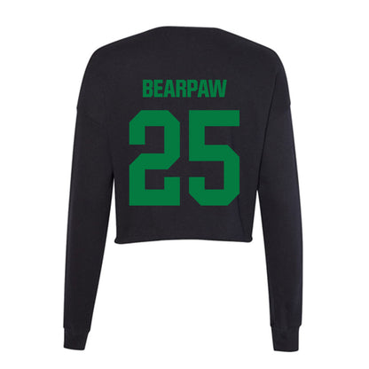 North Texas - NCAA Softball : Kailyn Bearpaw - Women's Cropped Crew Fleece-1