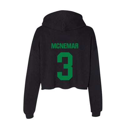 North Texas - NCAA Softball : Blayze McNemar - Women's Crop Fleece Hoodie-1