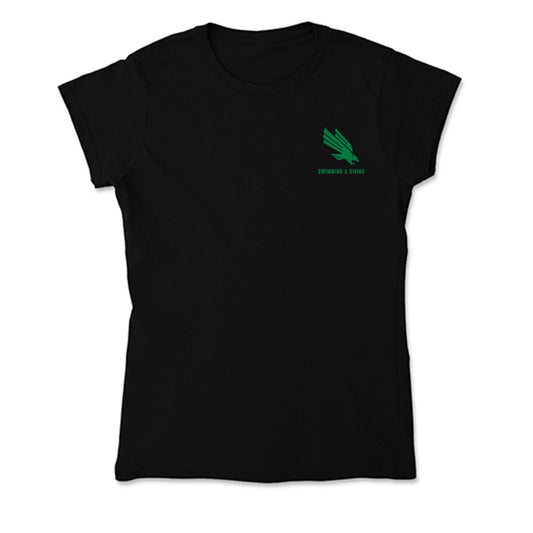 North Texas - NCAA Women's Swimming & Diving : Jette Helene Schindler - Soft Style Women’s T-Shirt-0