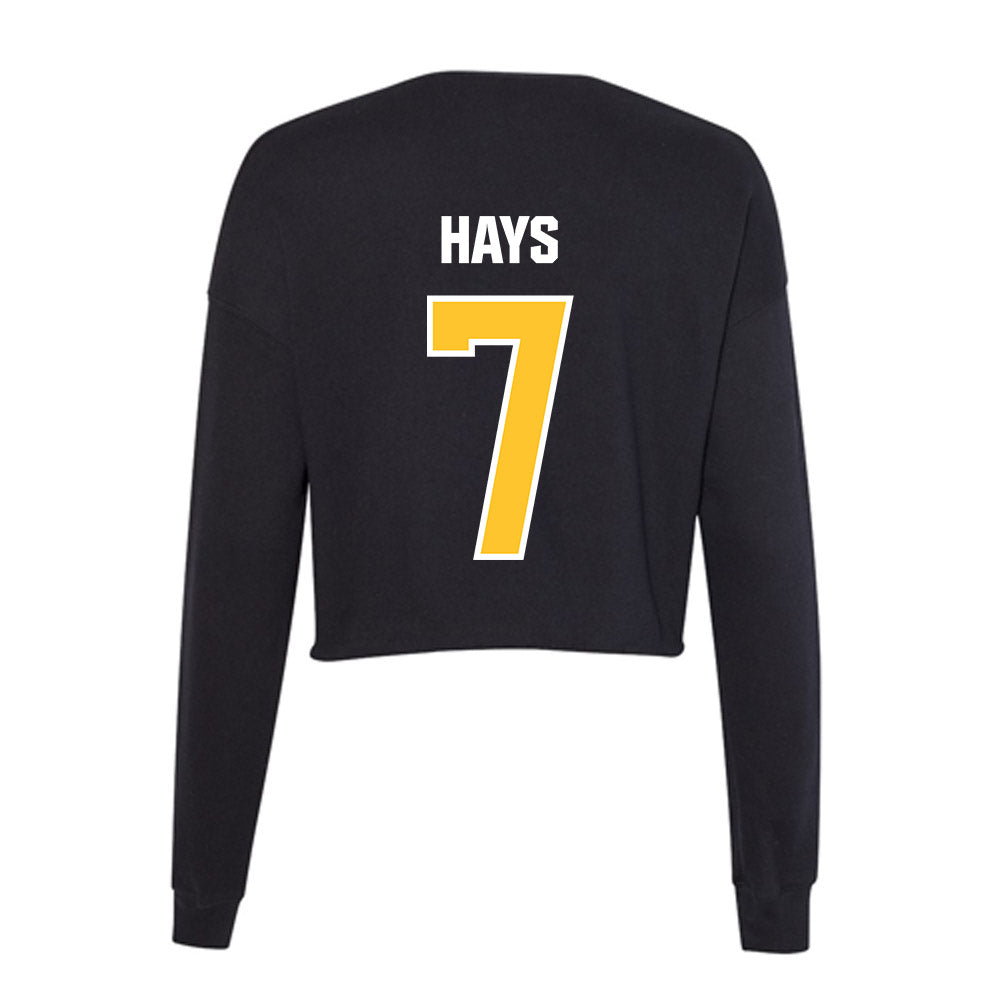 Southern Miss - NCAA Softball : Jolie Hays - Women's Cropped Crew Fleece-1