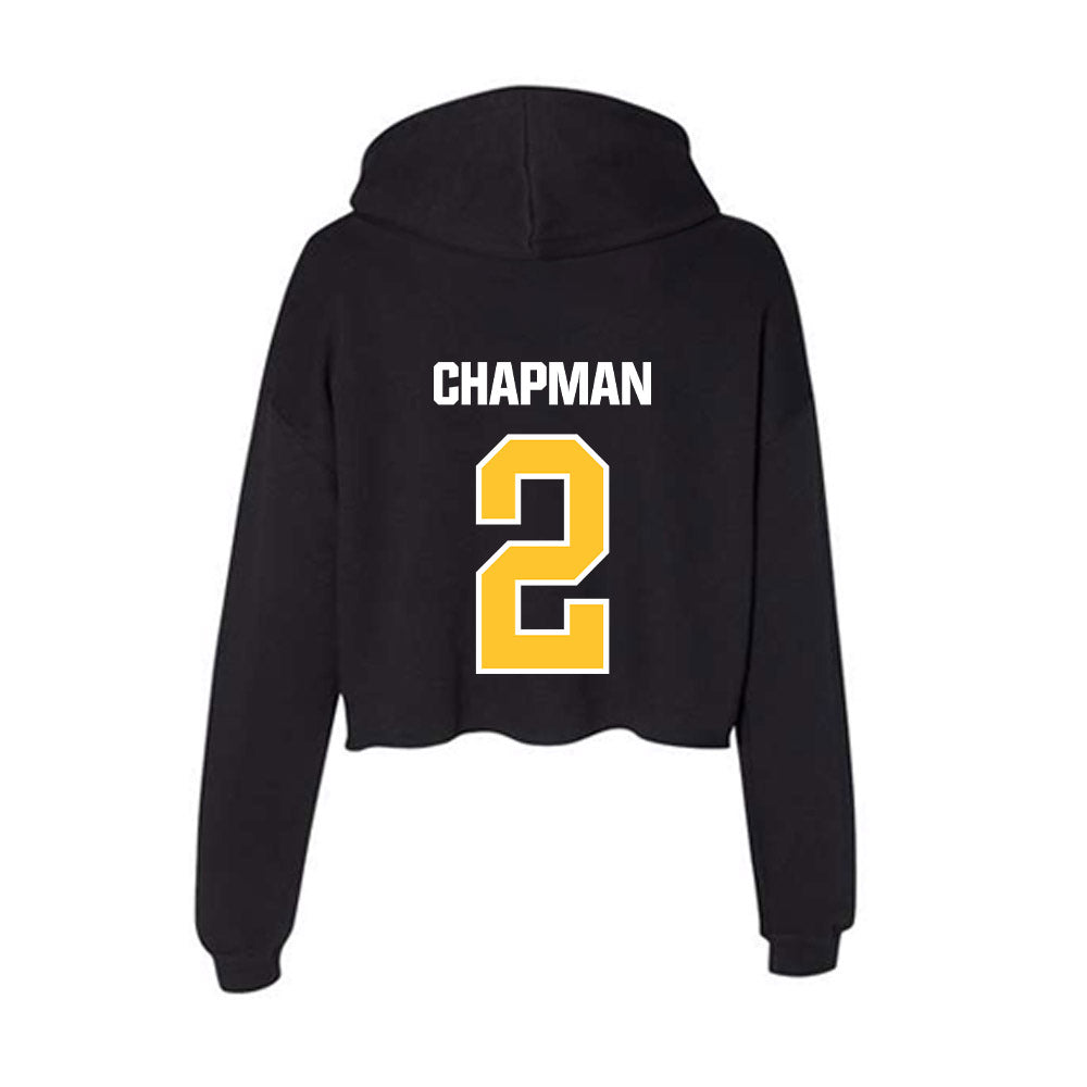 Southern Miss - NCAA Football : TyChaun Chapman - Women's Crop Fleece Hoodie-1
