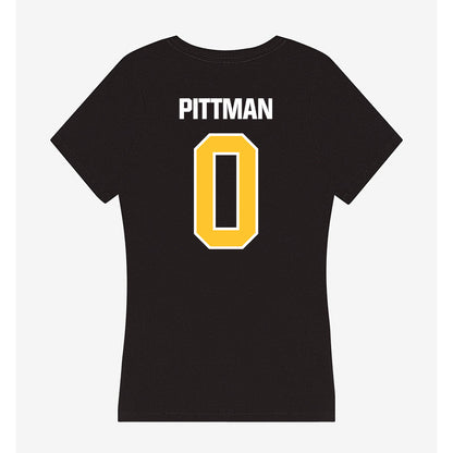 Southern Miss - NCAA Football : Jeffery Pittman - Women's V-Neck T-Shirt-1