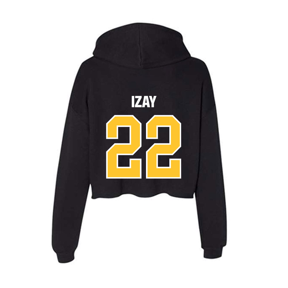 Southern Miss - NCAA Men's Basketball : tegra izay - Women's Crop Fleece Hoodie-1