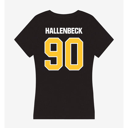 Southern Miss - NCAA Football : Najae Hallenbeck - Women's V-Neck T-Shirt-1