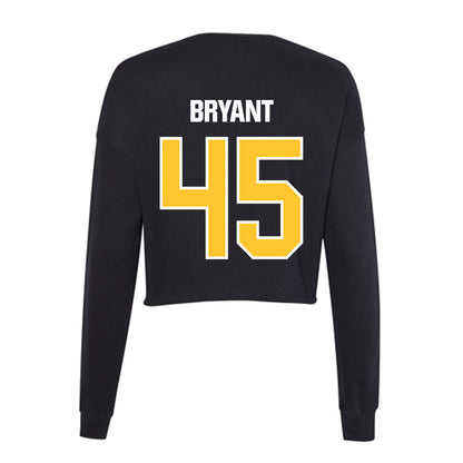 Southern Miss - NCAA Football : Caleb Bryant - Women's Cropped Crew Fleece-1