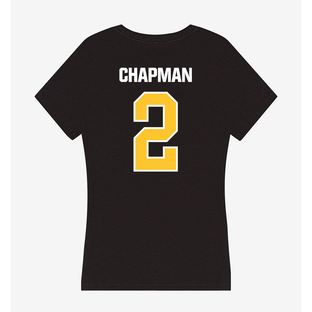Southern Miss - NCAA Football : TyChaun Chapman - Women's V-Neck T-Shirt-1