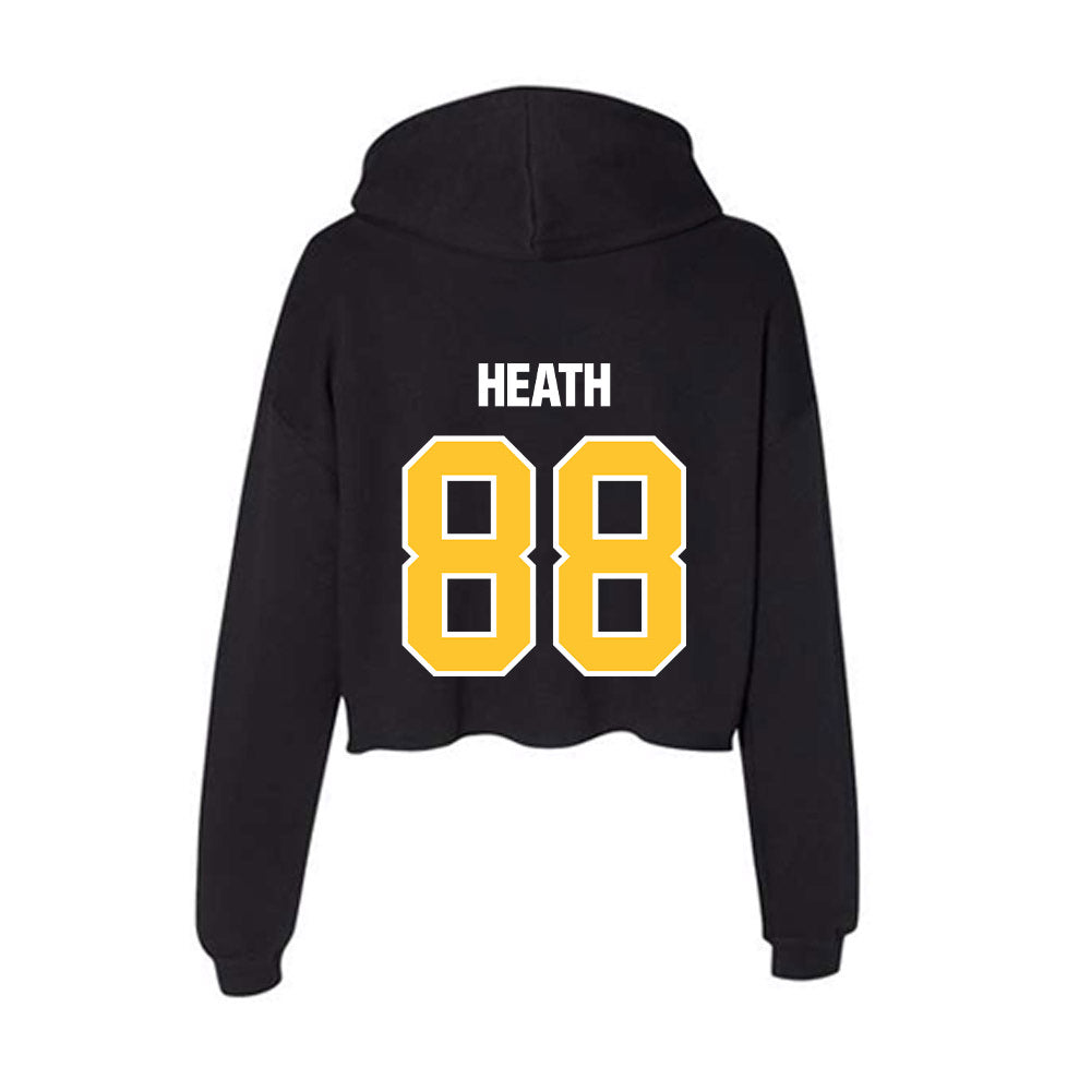 Southern Miss - NCAA Football : Kyirin Heath - Women's Crop Fleece Hoodie-1