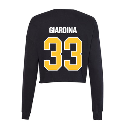 Southern Miss - NCAA Softball : Kayla Giardina - Women's Cropped Crew Fleece-1
