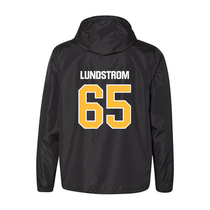 UMN Duluth - NCAA Football : David Lundstrom - Windbreaker-1