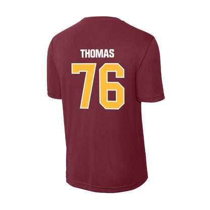 UMN Duluth - NCAA Football : Jae'Shaun Thomas - Activewear T-Shirt-1