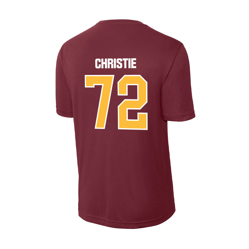 UMN Duluth - NCAA Football : Dylan Christie - Activewear T-Shirt-1