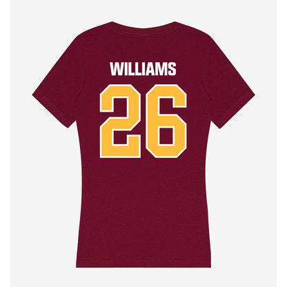 UMN Duluth - NCAA Softball : Allyssa Williams - Women's V-Neck T-Shirt-1
