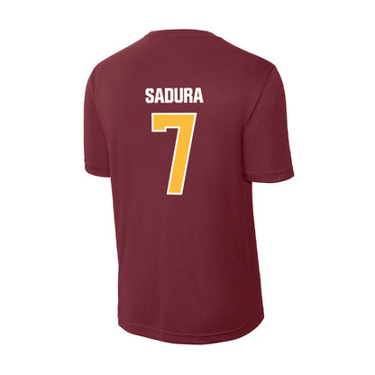 UMN Duluth - NCAA Women's Ice Hockey : Grace Sadura - Activewear T-Shirt-1