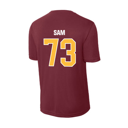 UMN Duluth - NCAA Football : Ethan Sam - Activewear T-Shirt-1