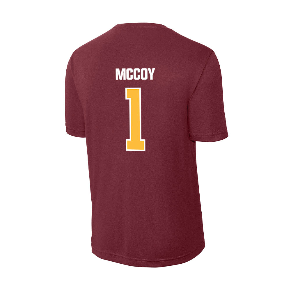 UMN Duluth - NCAA Football : Tyrone Mccoy - Activewear T-Shirt-1