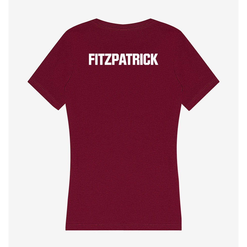 UMN Duluth - NCAA Women's Track & Field : avary fitzpatrick - Women's V-Neck T-Shirt-1