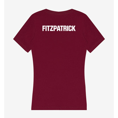UMN Duluth - NCAA Women's Track & Field : avary fitzpatrick - Women's V-Neck T-Shirt-1