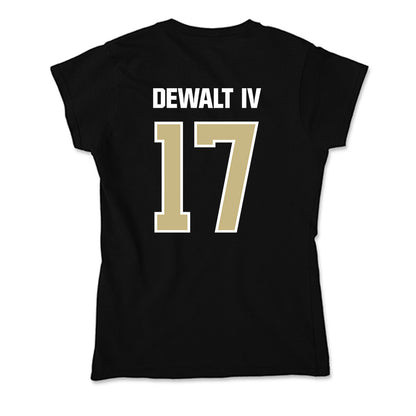 Akron - NCAA Football : Malcolm Dewalt IV - Soft Style Women’s T-Shirt-1