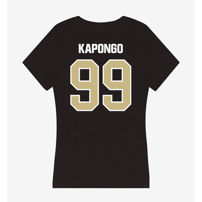 Akron - NCAA Football : Nathan Kapongo - Women's V-Neck T-Shirt-1