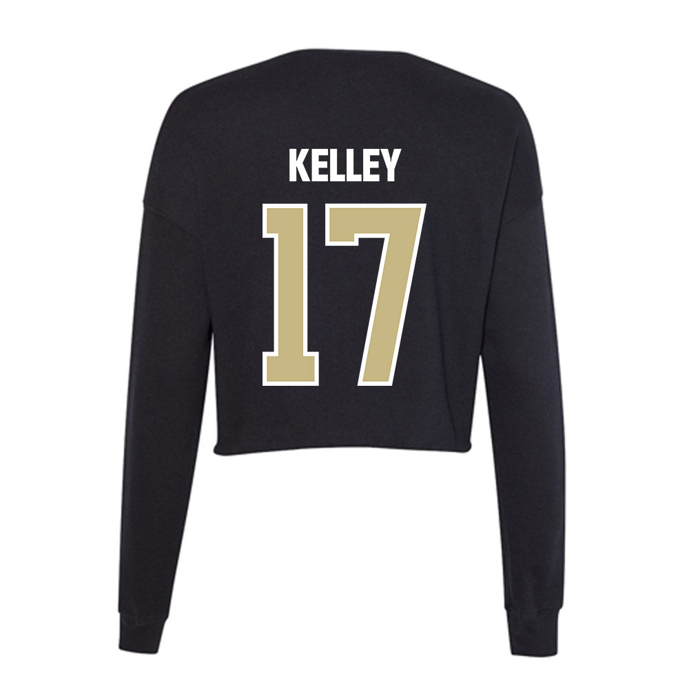 Akron - NCAA Baseball : Jack Kelley - Women's Cropped Crew Fleece-1