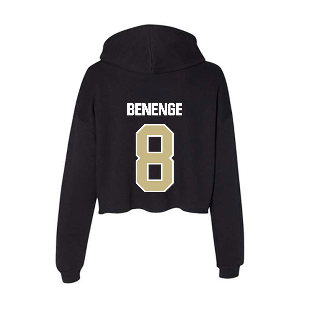 Akron - NCAA Football : Richard Benenge - Women's Crop Fleece Hoodie-1