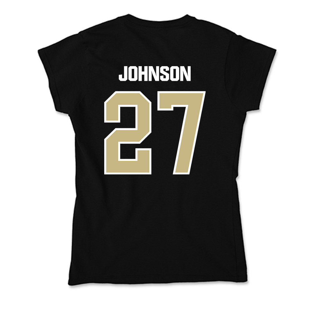Akron - NCAA Football : Keyveon Johnson - Soft Style Women’s T-Shirt-1