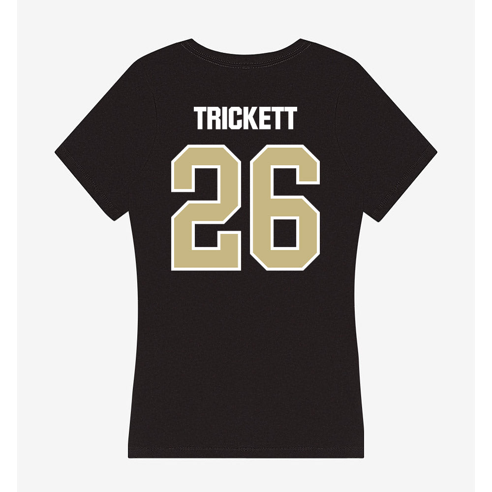 Akron - NCAA Women's Lacrosse : Antonia Trickett - Women's V-Neck T-Shirt-1