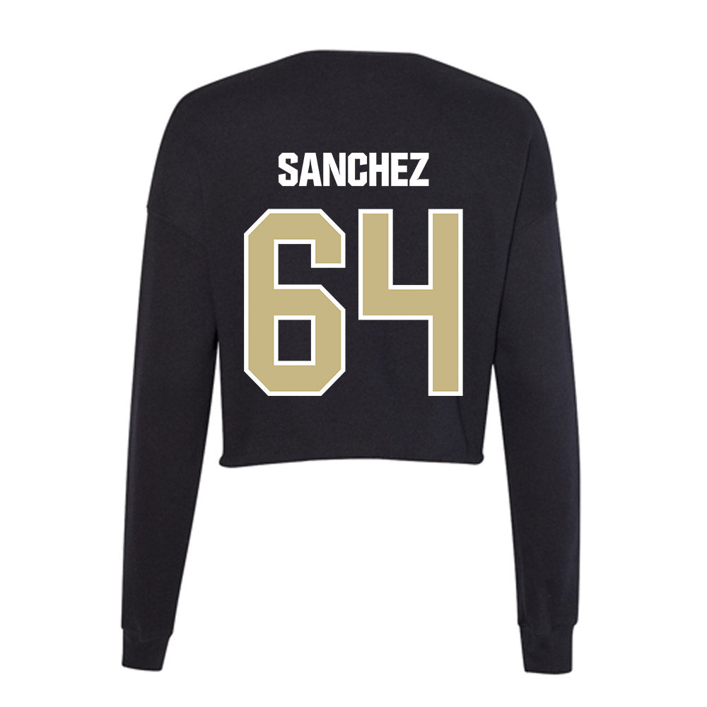 Akron - NCAA Softball : Hailee Sanchez - Women's Cropped Crew Fleece-1