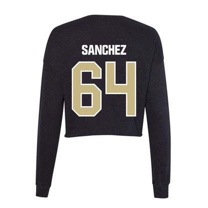Akron - NCAA Softball : Hailee Sanchez - Women's Cropped Crew Fleece-1
