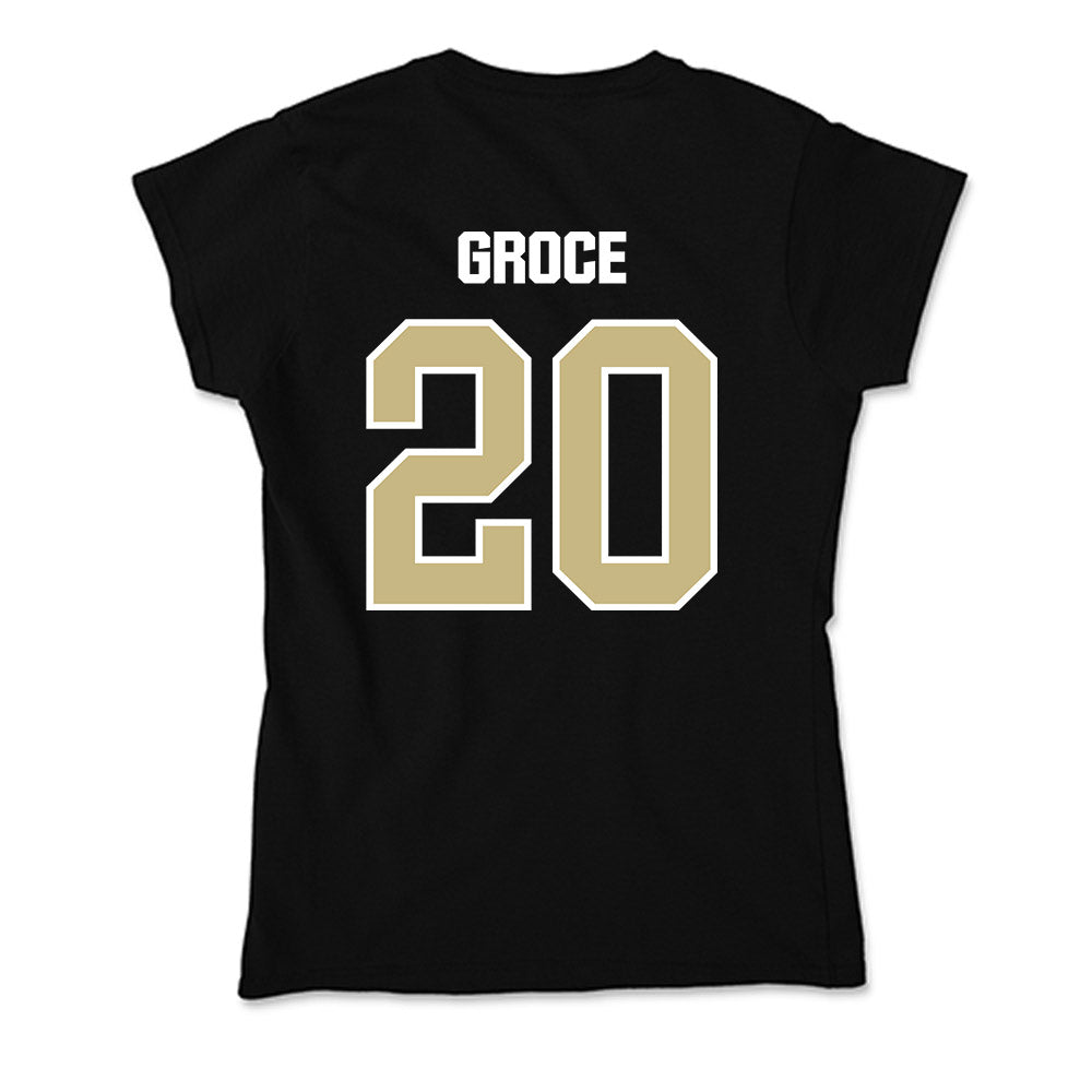 Akron - NCAA Baseball : Garrett Groce - Soft Style Women’s T-Shirt-1