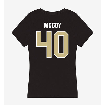 Akron - NCAA Football : Bryan McCoy - Women's V-Neck T-Shirt-1
