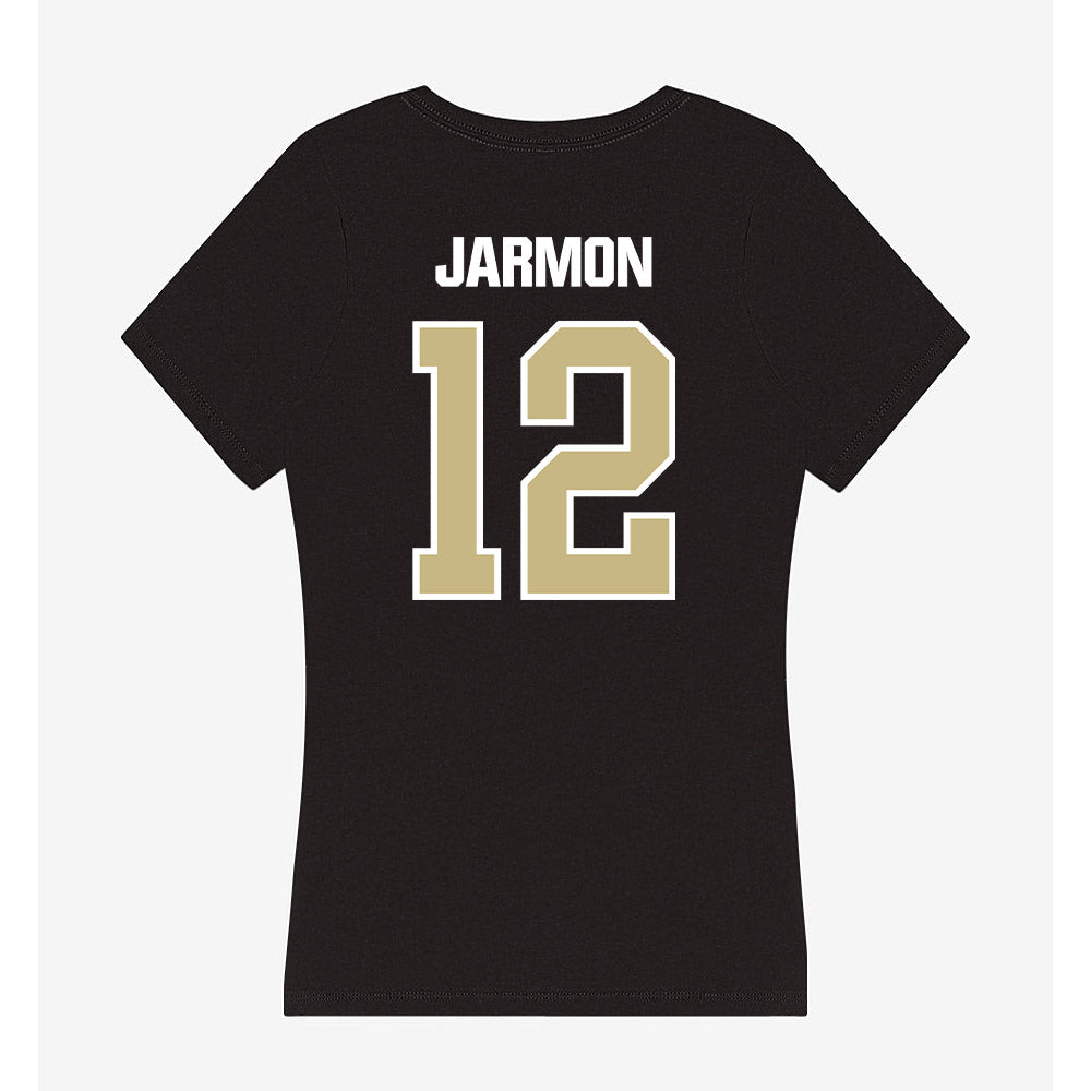 Akron - NCAA Football : Iesa Jarmon - Women's V-Neck T-Shirt-1