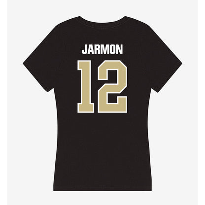 Akron - NCAA Football : Iesa Jarmon - Women's V-Neck T-Shirt-1