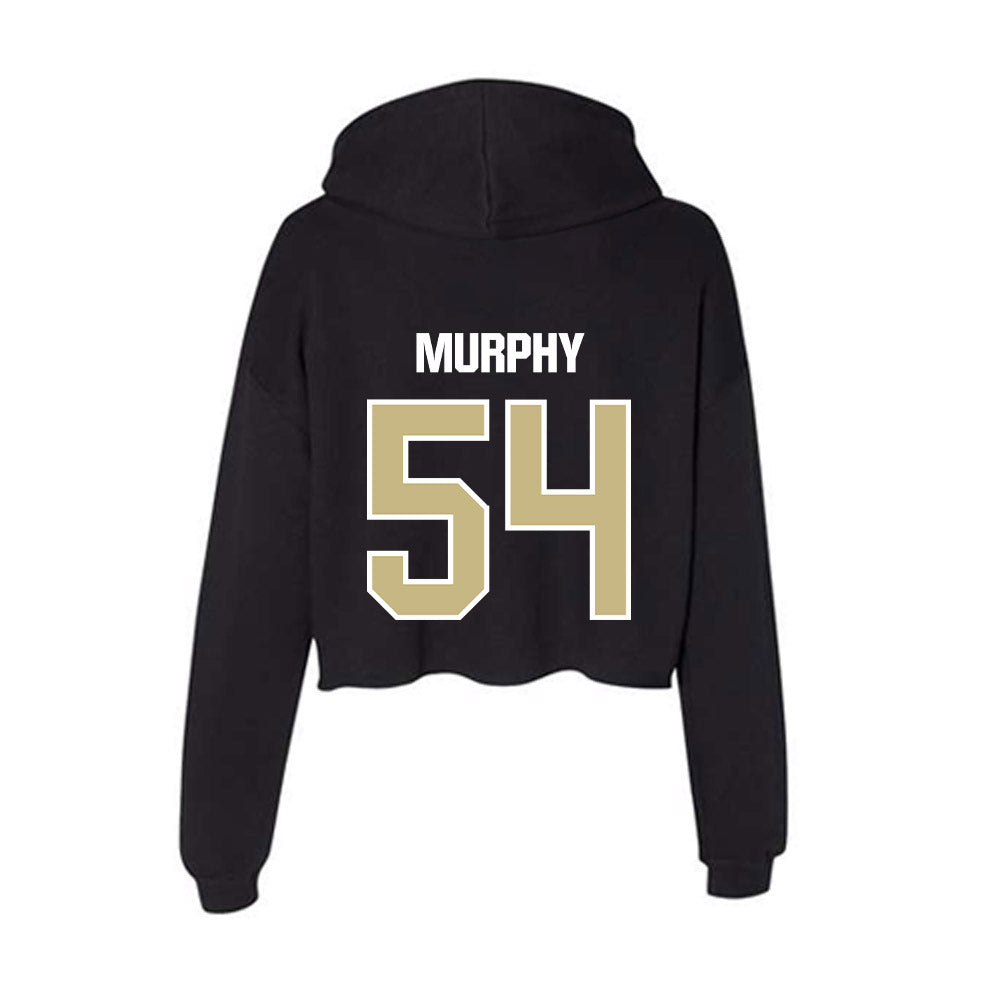 Akron - NCAA Football : Kiawan Murphy - Women's Crop Fleece Hoodie-1