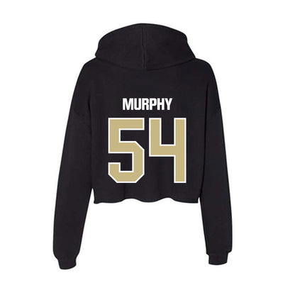 Akron - NCAA Football : Kiawan Murphy - Women's Crop Fleece Hoodie-1