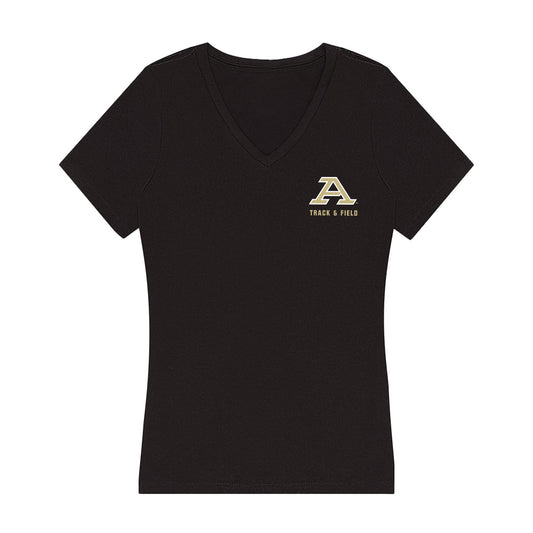 Akron - NCAA Men's Track & Field : Cameron Corrothers - Women's V-Neck T-Shirt-0