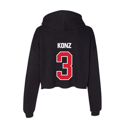 Francis Marion - NCAA Softball : Emily Konz - Women's Crop Fleece Hoodie-1