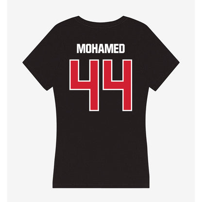 Francis Marion - NCAA Men's Soccer : Zaid Mohamed - Women's V-Neck T-Shirt-1