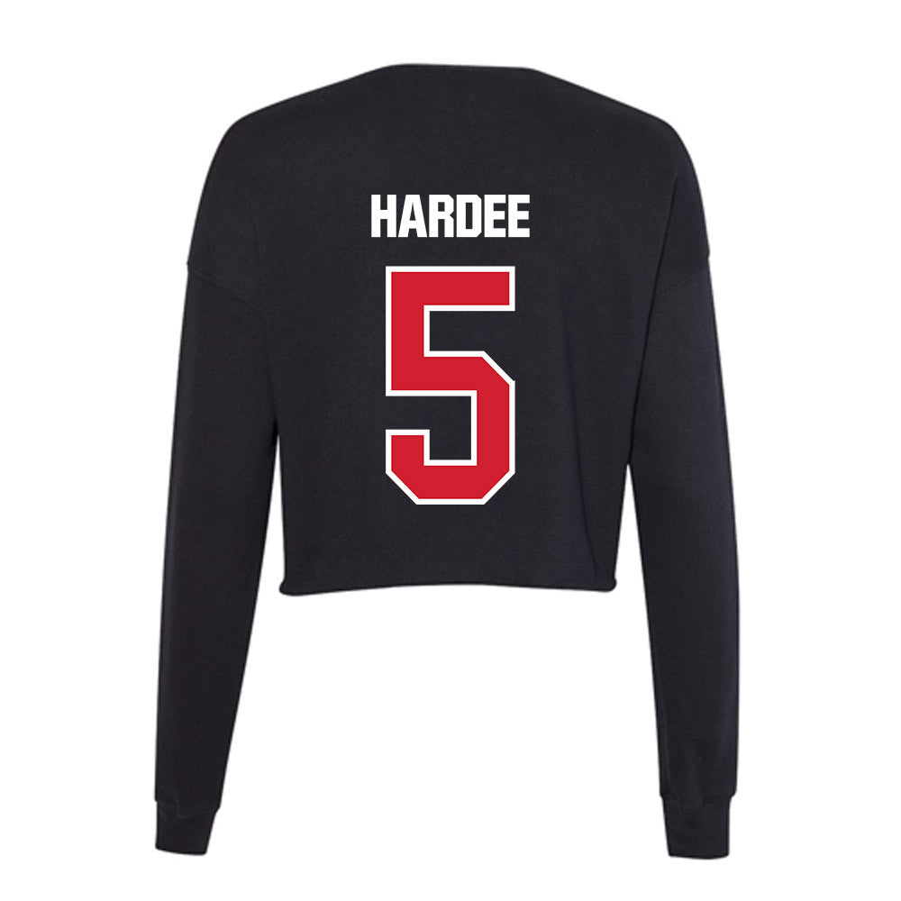 Francis Marion - NCAA Baseball : Jacob Hardee - Women's Cropped Crew Fleece-1