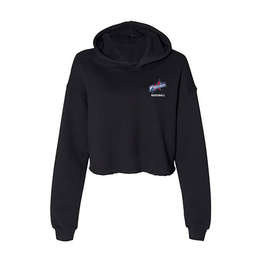 Francis Marion - NCAA Baseball : Tyson Hall - Women's Crop Fleece Hoodie-0