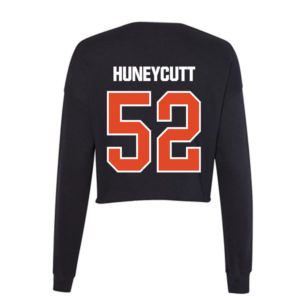 UTSA - NCAA Football : Preston Huneycutt - Women's Cropped Crew Fleece-1