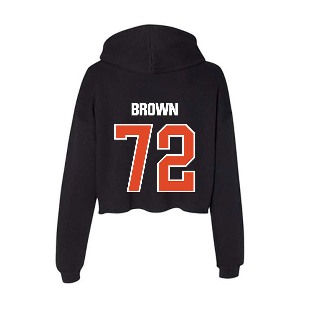 UTSA - NCAA Football : Briley Brown - Women's Crop Fleece Hoodie-1