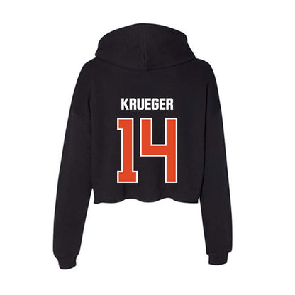 UTSA - NCAA Women's Volleyball : Caroline Krueger - Women's Crop Fleece Hoodie-1