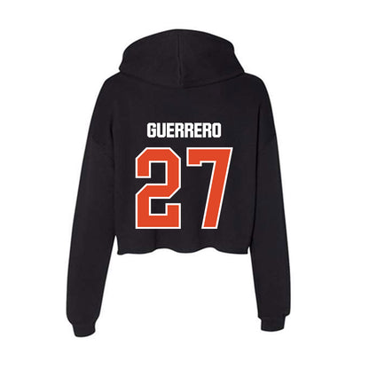 UTSA - NCAA Softball : Erykah Guerrero - Women's Crop Fleece Hoodie-1