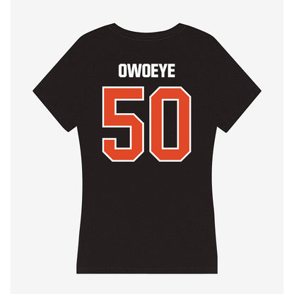 UTSA - NCAA Football : Michael Owoeye - Women's V-Neck T-Shirt-1
