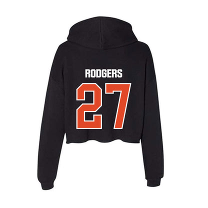 UTSA - NCAA Football : Ja'Kevian Rodgers - Women's Crop Fleece Hoodie-1