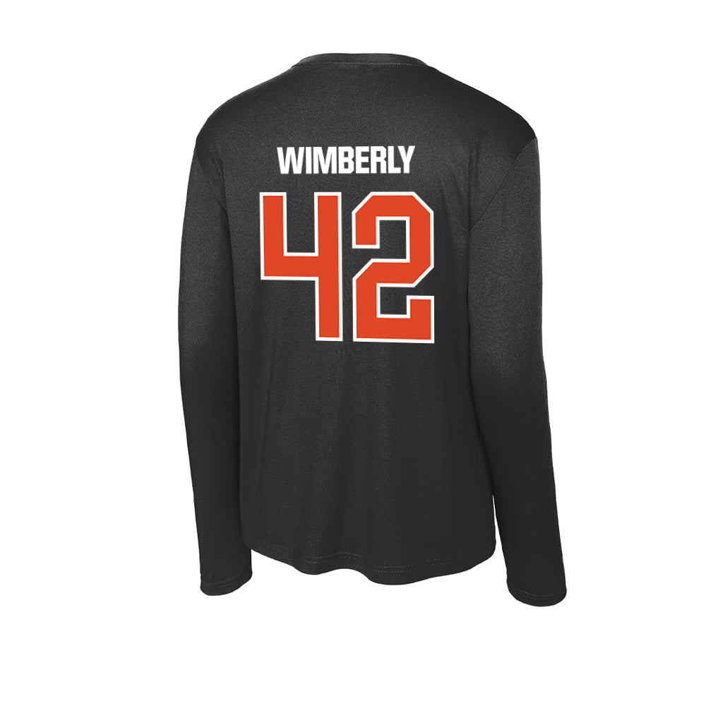 UTSA - NCAA Football : Daemian Wimberly - Activewear Long Sleeve T-Shirt-1